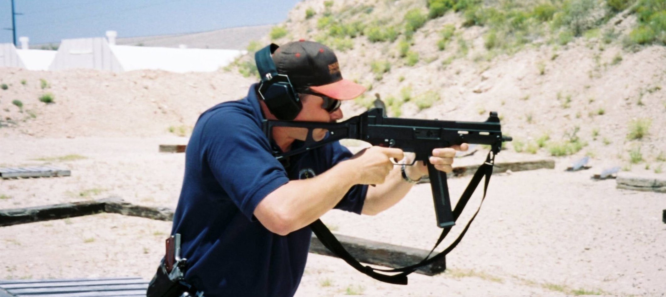Bill Slater shooting with the U.S. Border Patrol (2005)